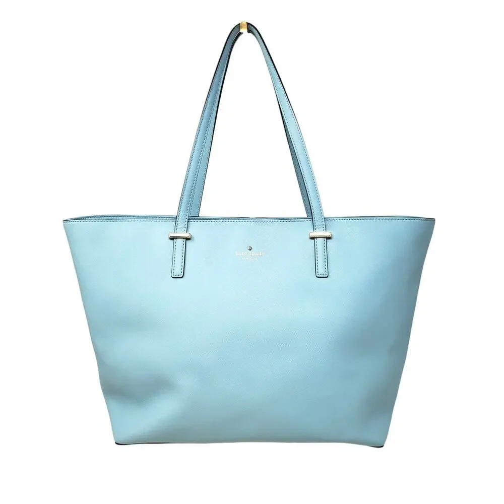 Kate Spade New York Cedar Street Harmony Tote & Wallet Set Powder Blue Set Of 2